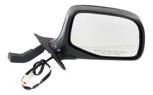 Power Mirror for Ford F-Series 1992-1997, Chrome, Right <u><i>Passenger</i></u>, Non-Towing, Manual Folding, Non-Heated, Paddle Style, without Lightning Model and Performance Package, Replacement