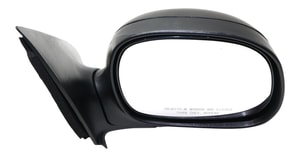 Right <u><i>Passenger</i></u> Manual Adjusting and Folding Mirror for Ford F-150 1997-2004/F-250 1997-1999, Non-Towing, Non-Heated, Contour Style, Textured, Suitable for All Cab Types, Replacement