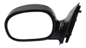 Power Mirror for Ford F-150 1998-2001, Left <u><i>Driver</i></u>, Manual Folding, Non-Heated, Paintable, Contour Style, without Signal Light, Regular/SuperCab, Replacement