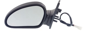 Power Mirror for Ford Escort 1997-2002 and Tracer 1997-1999 Sedan/Wagon, Left <u><i>Driver</i></u>, Non-Folding, Non-Heated, Textured, Without Auto Dimming, Blind Spot Detection, Memory, and Signal Light, Replacement