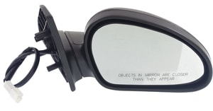 Power Mirror for Ford ESCORT 1997-2002, Tracer 1997-1999 Right <u><i>Passenger</i></u>, Non-Folding, Non-Heated, Textured, without Auto Dimming, Blind Spot Detection, Memory, Signal Light (Escort Sedan/Wagon)