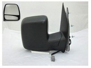 2003 - 2006 Ford E-150 Side View Mirror Assembly / Cover / Glass Replacement - Right <u><i>Passenger</i></u> Side