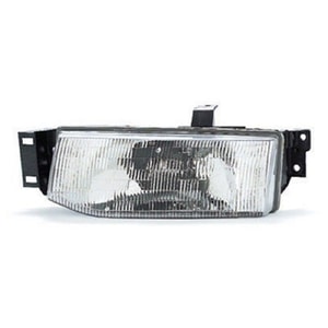 1991 - 1996 Ford Escort Front Headlight Assembly Replacement Housing / Lens / Cover - Left <u><i>Driver</i></u> Side