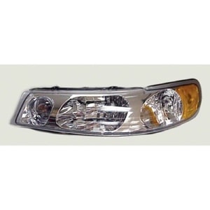 1998 - 2002 Lincoln Town Car Front Headlight Assembly Replacement Housing / Lens / Cover - Left <u><i>Driver</i></u> Side