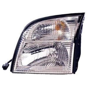 2002 - 2005 Mercury Mountaineer Front Headlight Assembly Replacement Housing / Lens / Cover - Left <u><i>Driver</i></u> Side