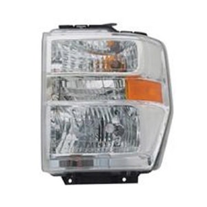 2008 - 2021 Ford E-350 Super Duty Front Headlight Assembly Replacement Housing / Lens / Cover - Left <u><i>Driver</i></u> Side