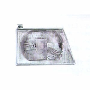 1992 - 1996 Ford E-350 Econoline Front Headlight Assembly Replacement Housing / Lens / Cover - Right <u><i>Passenger</i></u> Side