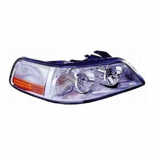 Right <u><i>Passenger</i></u> Headlight Assembly for 2003 - 2004 Lincoln Town Car, Front Replacement Housing, Lens, Cover with High-Intensity Discharge, Composite,  4W1Z13008B, Replacement