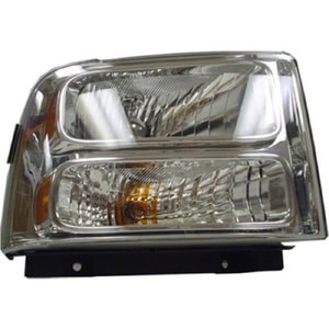 2004 - 2007 Ford Excursion Front Headlight Assembly Replacement Housing / Lens / Cover - Right <u><i>Passenger</i></u> Side