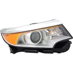 2011 - 2014 Ford Edge Front Headlight Assembly Replacement Housing / Lens / Cover - Right <u><i>Passenger</i></u> Side - (Limited + SE + SEL)
