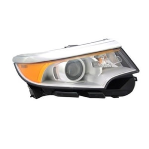2011 - 2014 Ford Edge Front Headlight Assembly Replacement Housing / Lens / Cover - Right <u><i>Passenger</i></u> Side - (Sport)