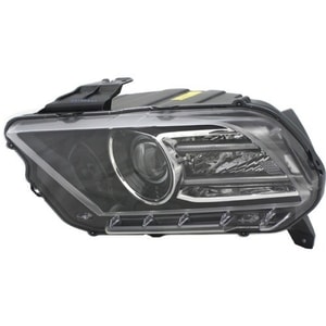 2013 - 2014 Ford Mustang Front Headlight Assembly Replacement Housing / Lens / Cover - Left <u><i>Driver</i></u> Side
