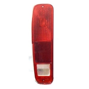 1975 - 1991 Ford Bronco Rear Tail Light Assembly Replacement / Lens / Cover - Left <u><i>Driver</i></u> Side