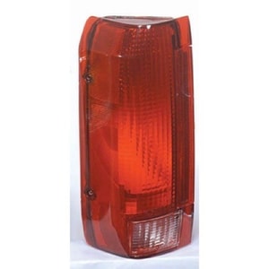 1990 - 1996 Ford Bronco Rear Tail Light Assembly Replacement / Lens / Cover - Left <u><i>Driver</i></u> Side