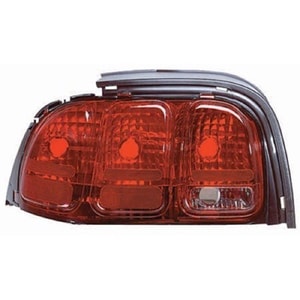 1996 - 1998 Ford Mustang Rear Tail Light Assembly Replacement / Lens / Cover - Left <u><i>Driver</i></u> Side