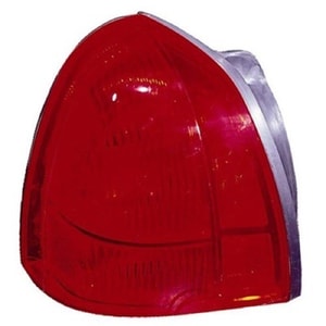 Left <u><i>Driver</i></u> Tail Light Assembly for 2003 - 2005 Lincoln Town Car, Rear Tail Light Lens Cover Replacement,  3W1Z13405AA