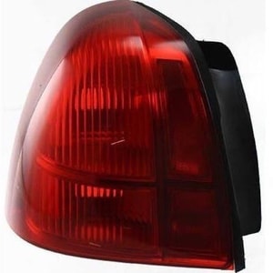 Left <u><i>Driver</i></u> Rear Tail Light Assembly for 2006 - 2011 Lincoln Town Car, Replacement Lens/Cover,  6W1Z13405AA