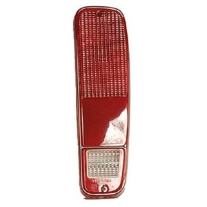 1975 - 1991 Ford Bronco Rear Tail Light Assembly Replacement / Lens / Cover - Right <u><i>Passenger</i></u> Side