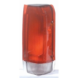 1987 - 1989 Ford Bronco Rear Tail Light Assembly Replacement / Lens / Cover - Right <u><i>Passenger</i></u> Side
