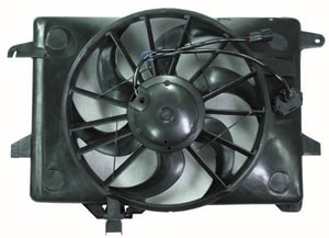 2000 - 2002 Lincoln Town Car Engine / Radiator Cooling Fan Assembly Replacement
