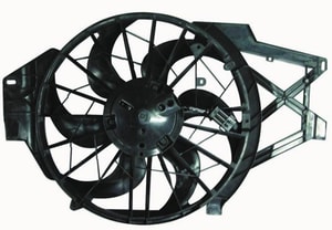 1998 - 2000 Ford Mustang Engine / Radiator Cooling Fan Assembly - (4.6L V8) Replacement