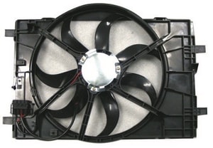 2006 - 2009 Lincoln Zephyr Engine / Radiator Cooling Fan Assembly Replacement