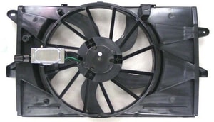 2008 - 2012 Mercury Sable Engine / Radiator Cooling Fan Assembly Replacement