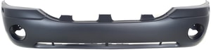 Front Bumper Cover for GMC Envoy 2002-2009, Primed (Ready to Paint), Suitable for SLE / SLT Models, Replacement (CAPA Certified)