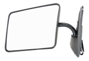 Manual Adjust and Folding Mirror for Chevrolet S10 Pickup (1982-1993) and S10 Blazer (1983-1994), Left <u><i>Driver</i></u>, Non-Heated, Paintable, Below Eyeline Type, Replacement