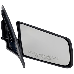 Manual Adjust Mirror for Chevrolet S10 Pickup (1982-1993) and S10 Blazer (1983-1994), Right <u><i>Passenger</i></u>, Manual Folding, Non-Heated, Textured, Standard Type, Replacement