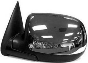 1999 - 2006 GMC Sierra 1500 Side View Mirror Assembly / Cover / Glass Replacement - Left <u><i>Driver</i></u> Side