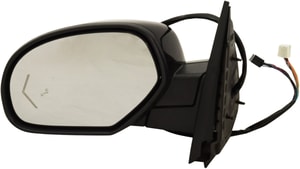Power Mirror for Chevrolet Suburban/Tahoe 2007-2014 Left <u><i>Driver</i></u>, Non-Towing, Power Folding, Heated, Paintable, with Blind Spot Detection, Memory, and Signal Light, Replacement