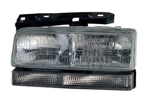 1993 - 1996 Buick LeSabre Front Headlight Assembly Replacement Housing / Lens / Cover - Left <u><i>Driver</i></u> Side