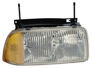 1994 - 1997 GMC Sonoma Front Headlight Assembly Replacement Housing / Lens / Cover - Left <u><i>Driver</i></u> Side