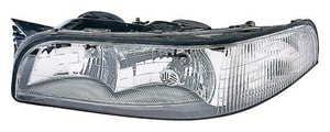 1997 - 1999 Buick LeSabre Front Headlight Assembly Replacement Housing / Lens / Cover - Left <u><i>Driver</i></u> Side