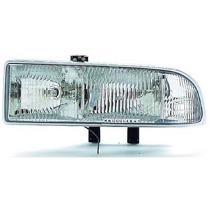 1998 - 2004 Chevrolet S10 Front Headlight Assembly Replacement Housing / Lens / Cover - Left <u><i>Driver</i></u> Side