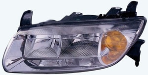 2000 - 2002 Saturn L100 Front Headlight Assembly Replacement Housing / Lens / Cover - Left <u><i>Driver</i></u> Side - (Sedan)