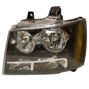 2007 - 2014 Chevrolet Avalanche Front Headlight Assembly Replacement Housing / Lens / Cover - Left <u><i>Driver</i></u> Side