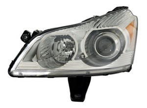 2009 - 2010 Chevrolet Traverse Front Headlight Assembly Replacement Housing / Lens / Cover - Left <u><i>Driver</i></u> Side - (LTZ)