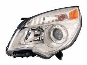 2010 - 2015 Chevrolet Equinox Front Headlight Assembly Replacement Housing / Lens / Cover - Left <u><i>Driver</i></u> Side - (LTZ)