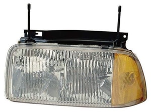 1994 - 1997 GMC Sonoma Front Headlight Assembly Replacement Housing / Lens / Cover - Right <u><i>Passenger</i></u> Side