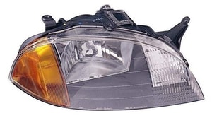 1998 - 2001 Chevrolet Metro Front Headlight Assembly Replacement Housing / Lens / Cover - Right <u><i>Passenger</i></u> Side
