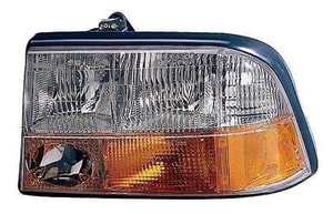 1998 - 2004 GMC Sonoma Front Headlight Assembly Replacement Housing / Lens / Cover - Right <u><i>Passenger</i></u> Side