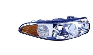 2000 - 2005 Buick LeSabre Front Headlight Assembly Replacement Housing / Lens / Cover - Right <u><i>Passenger</i></u> Side - (Limited)