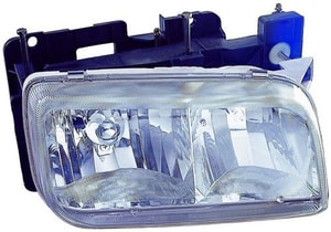 1999 - 2000 GMC Yukon Front Headlight Assembly Replacement Housing / Lens / Cover - Right <u><i>Passenger</i></u> Side - (Denali)