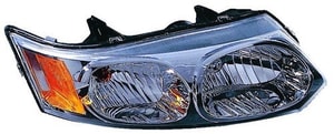 2003 - 2007 Saturn Ion Front Headlight Assembly Replacement Housing / Lens / Cover - Right <u><i>Passenger</i></u> Side - (4 Door; Sedan)