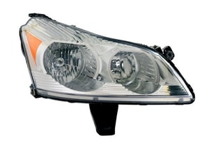 2009 - 2012 Chevrolet Traverse Front Headlight Assembly Replacement Housing / Lens / Cover - Right <u><i>Passenger</i></u> Side - (LS + LT)
