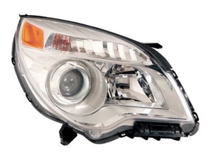 2010 - 2015 Chevrolet Equinox Front Headlight Assembly Replacement Housing / Lens / Cover - Right <u><i>Passenger</i></u> Side - (LTZ)