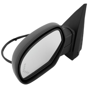Power Folding Mirror for Chevrolet Suburban/GMC Yukon 2007-2014, Left <u><i>Driver</i></u>, Non-Towing, Heated, Textured, with Auto Dimming, Memory, Puddle and Signal Light, Replacement