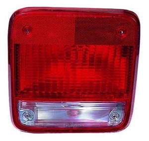 1985 - 1996 GMC G3500 Rear Tail Light Assembly Replacement / Lens / Cover - Left <u><i>Driver</i></u> Side
